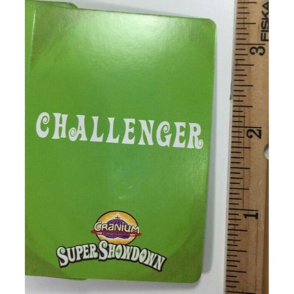 Cranium Super Showdown Game 100 Green Challenger Play Cards Replacement Pc 2006 - Picture 2 of 4
